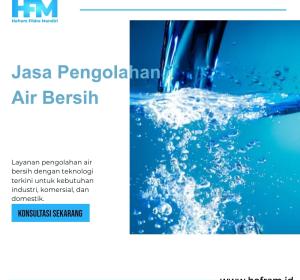Jasa Pengolahan Air Bersih